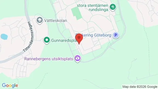 Lägenheter att hyra i Angered - kort over placeringen
