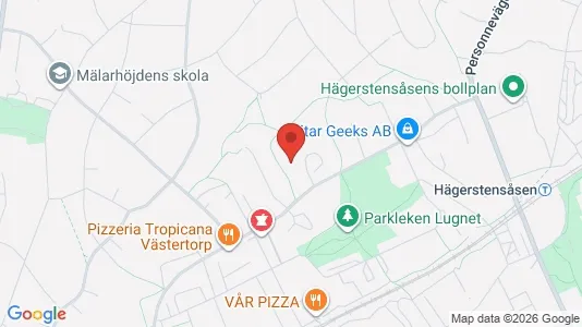 Lägenheter att hyra i Söderort - kort over placeringen