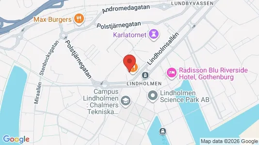 Lägenheter att hyra i Lundby - kort over placeringen