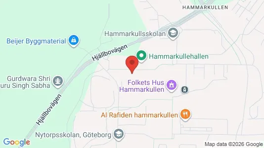 Lägenheter att hyra i Angered - kort over placeringen