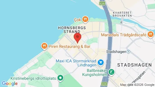 Lägenheter att hyra i Kungsholmen - kort over placeringen