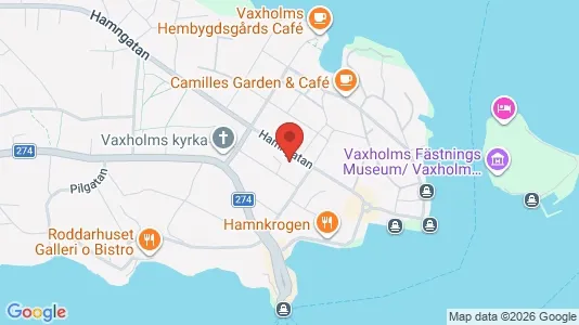 Lägenheter att hyra i Vaxholm - kort over placeringen