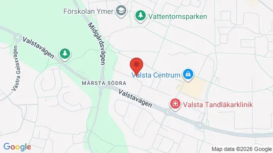 Lägenheter att hyra i Sigtuna - kort over placeringen