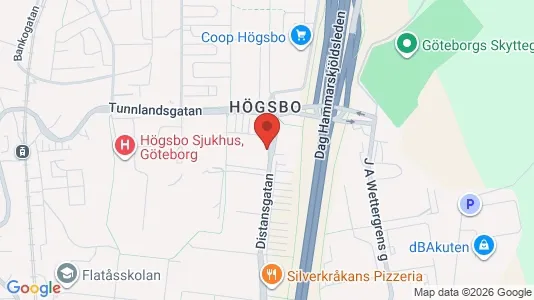 Lägenheter att hyra i Askim-Frölunda-Högsbo - kort over placeringen