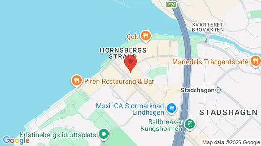Lägenheter att hyra i Kungsholmen - kort over placeringen
