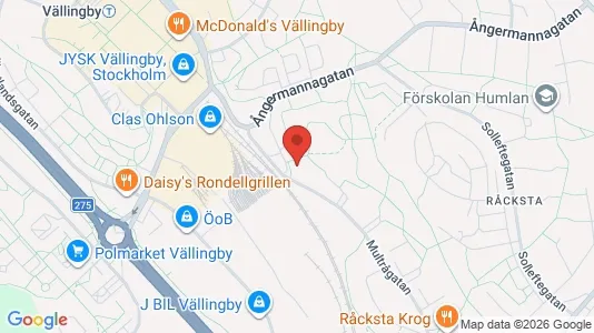Lägenheter att hyra i Västerort - kort over placeringen