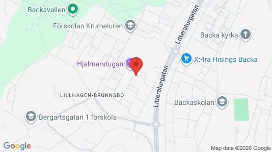 Lägenheter att hyra i Norra hisingen - kort over placeringen