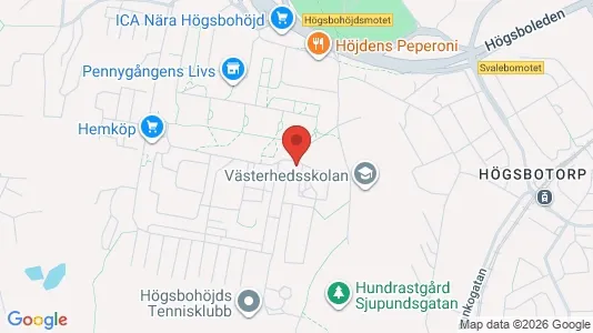 Lägenheter att hyra i Majorna-Linné - kort over placeringen