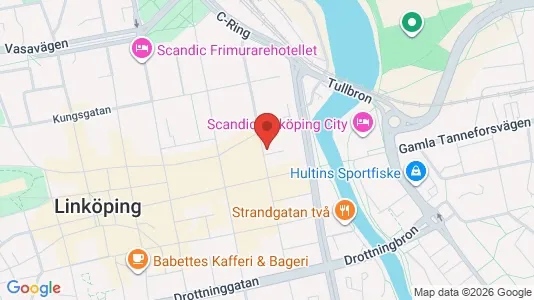 Lägenheter att hyra i Linköping - kort over placeringen