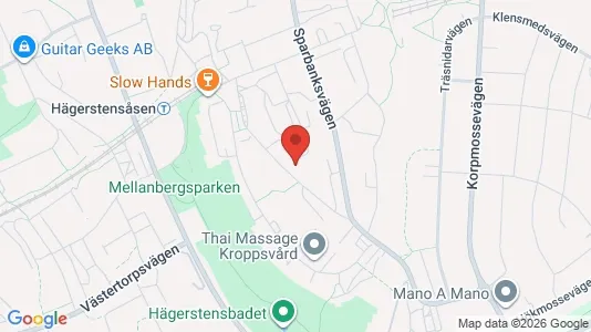Lägenheter att hyra i Söderort - kort over placeringen
