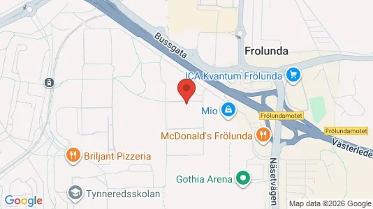 Lägenheter att hyra i Askim-Frölunda-Högsbo - kort over placeringen