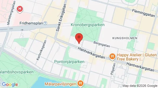 Lägenheter att hyra i Kungsholmen - kort over placeringen