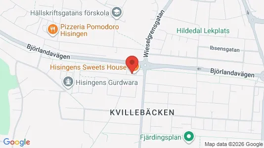 Lägenheter att hyra i Lundby - kort over placeringen