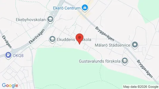 Lägenheter att hyra i Ekerö - kort over placeringen