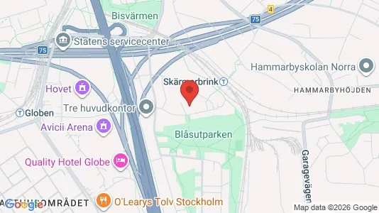 Lägenheter att hyra i Söderort - kort over placeringen