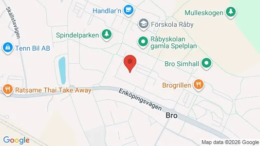 Lägenheter att hyra i Upplands-Bro - kort over placeringen
