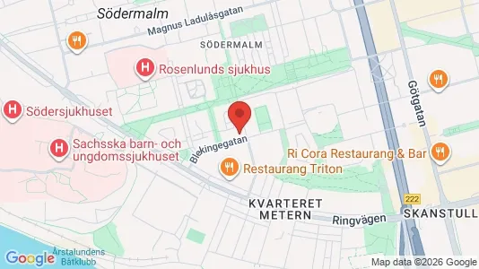 Lägenheter att hyra i Södermalm - kort over placeringen