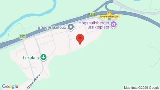 Lägenheter att hyra i Partille - kort over placeringen