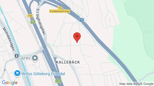 Lägenheter att hyra i Örgryte-Härlanda - kort over placeringen