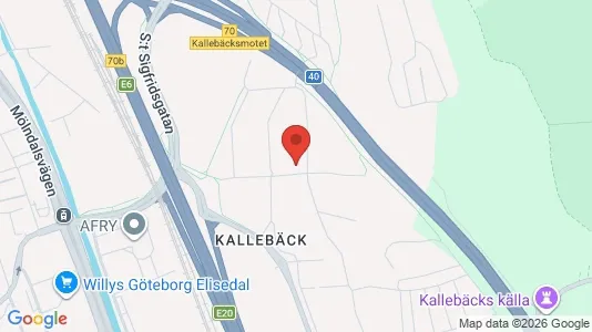Lägenheter att hyra i Örgryte-Härlanda - kort over placeringen
