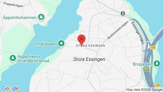 Lägenheter att hyra i Kungsholmen - kort over placeringen