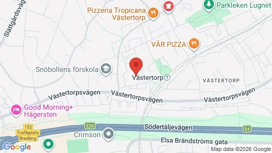 Lägenheter att hyra i Söderort - kort over placeringen