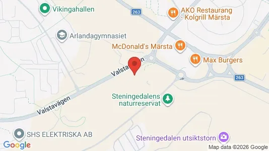 Lägenheter att hyra i Sigtuna - kort over placeringen