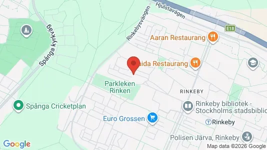 Lägenheter att hyra i Västerort - kort over placeringen
