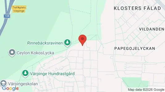 Lägenheter att hyra i Lund - kort over placeringen