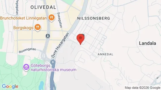Lägenheter att hyra i Göteborg Centrum - kort over placeringen