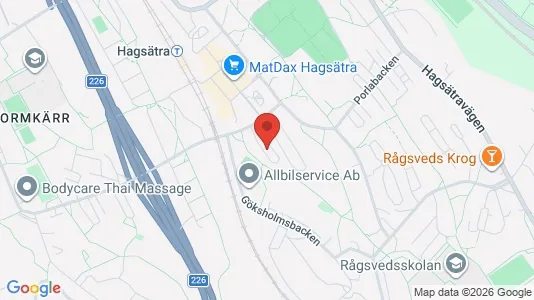 Lägenheter att hyra i Söderort - kort over placeringen
