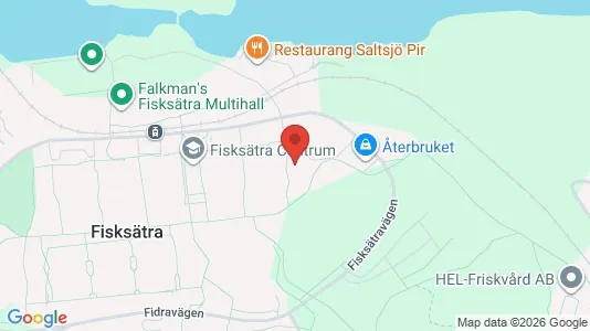 Lägenheter att hyra i Nacka - kort over placeringen