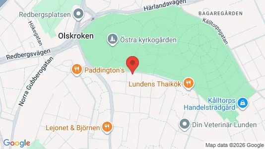 Lägenheter att hyra i Örgryte-Härlanda - kort over placeringen