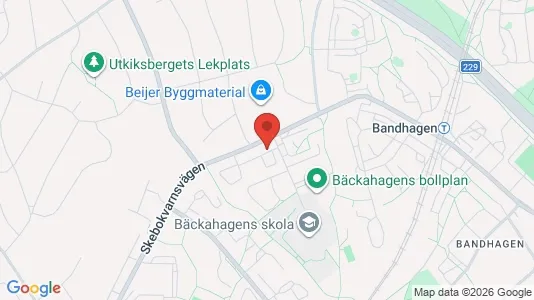 Lägenheter att hyra i Söderort - kort over placeringen