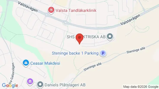 Lägenheter att hyra i Sigtuna - kort over placeringen