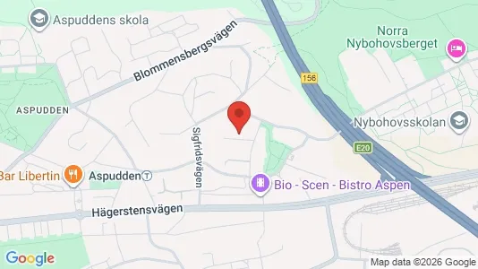 Lägenheter att hyra i Söderort - kort over placeringen