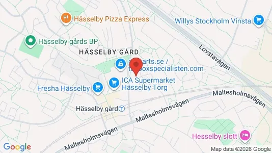 Lägenheter att hyra i Västerort - kort over placeringen