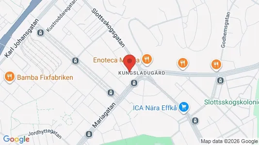 Lägenheter att hyra i Majorna-Linné - kort over placeringen