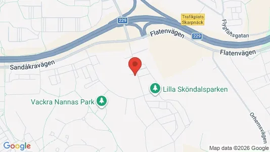 Lägenheter att hyra i Söderort - kort over placeringen