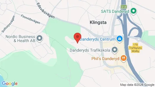 Lägenheter att hyra i Danderyd - kort over placeringen