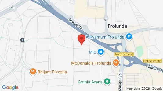 Lägenheter att hyra i Askim-Frölunda-Högsbo - kort over placeringen