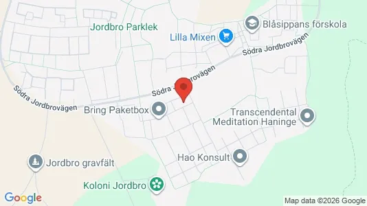 Lägenheter att hyra i Haninge - kort over placeringen