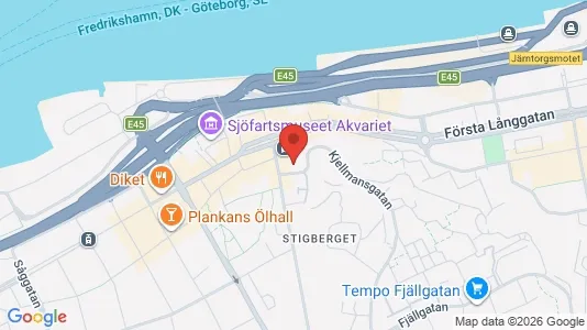 Lägenheter att hyra i Majorna-Linné - kort over placeringen
