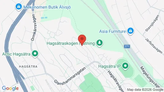 Lägenheter att hyra i Söderort - kort over placeringen