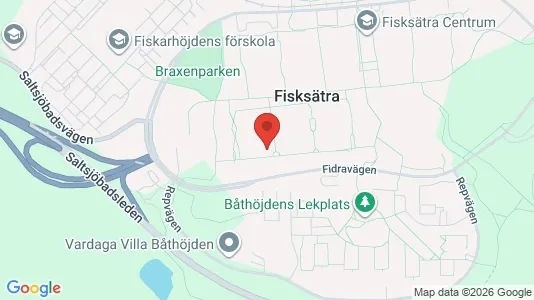Lägenheter att hyra i Nacka - kort over placeringen