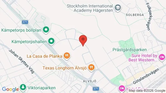 Lägenheter att hyra i Söderort - kort over placeringen