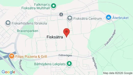 Lägenheter att hyra i Nacka - kort over placeringen