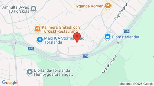 Lägenheter att hyra i Västra hisingen - kort over placeringen