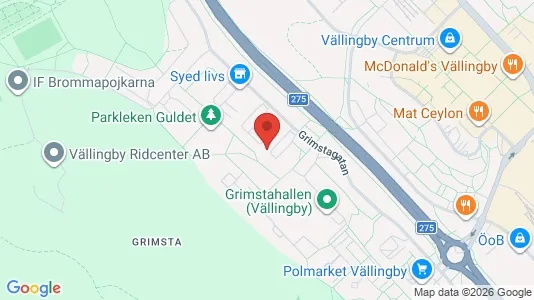 Lägenheter att hyra i Västerort - kort over placeringen