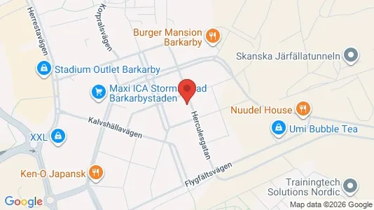 Lägenheter att hyra i Järfälla - kort over placeringen